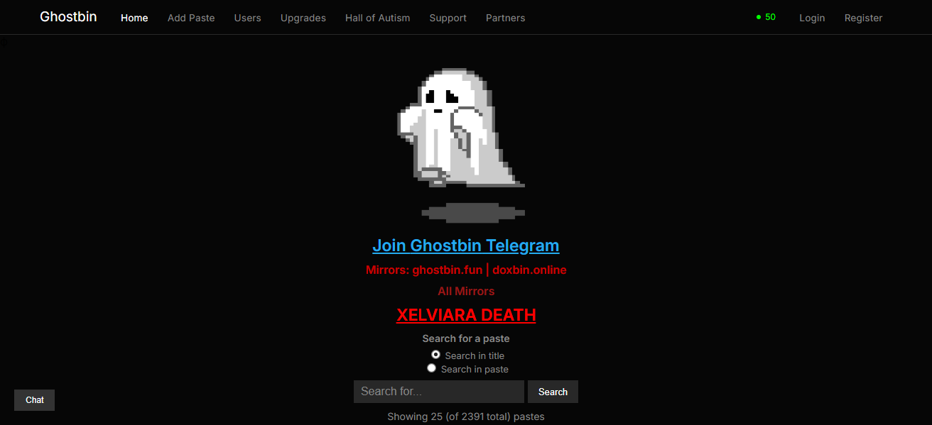 Ghostbin