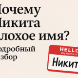 Почему Никита плохое имя? Полный разбор и мнение