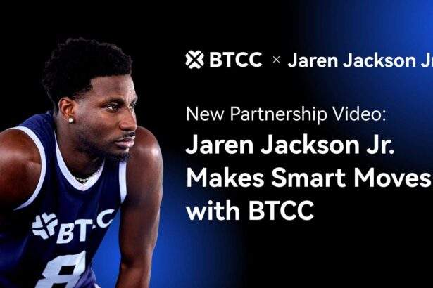 BTCC Exchange Partners with NBA All-Star Jaren Jackson Jr. to Inspire Smarter Moves in Sports and Crypto