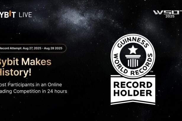 Bybit’s WSOT Achieves New GUINNESS WORLD RECORDS™ Title With Highest Number of Online Trading Participants in a Day