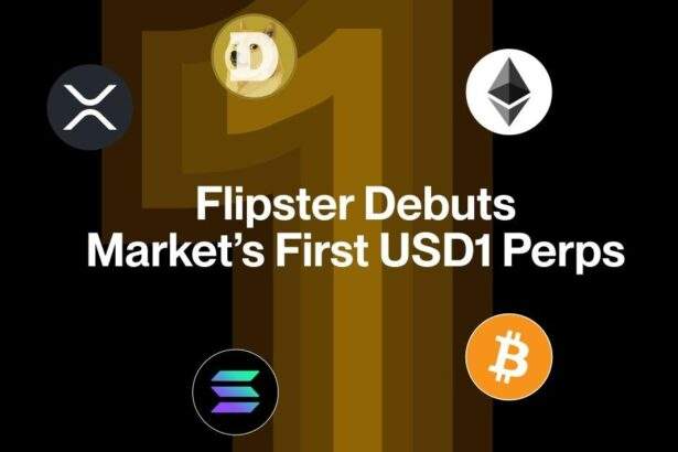 Flipster Debuts Market's First USD1 Perps for BTC, ETH, SOL, XRP, and DOGE