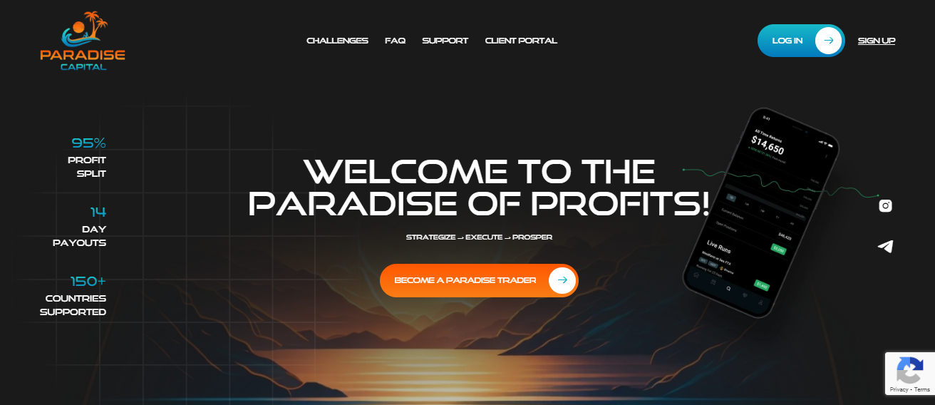 Paradise Capital Prop Firm Review: Funded Accounts & Trading