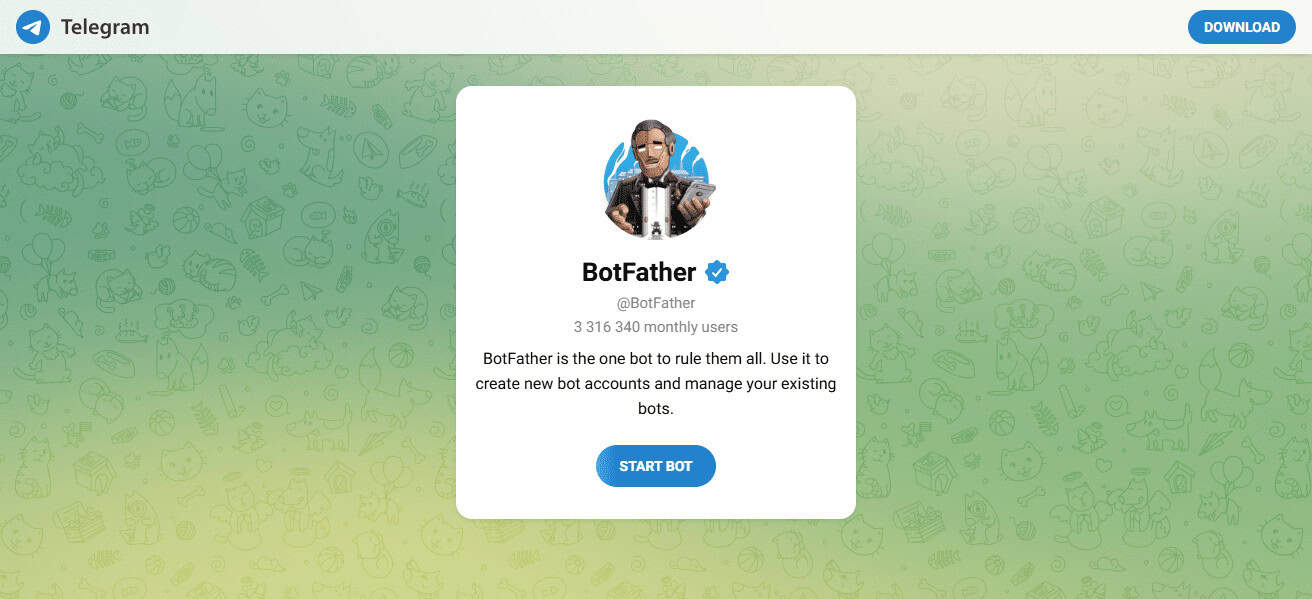 BotFather - @BotFather