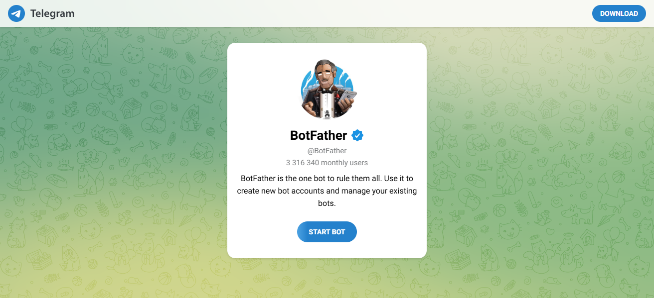 BotFather - @BotFather