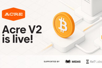 Acre Launches V2 Platform, Enabling Bitcoin Holders to Earn 14% APY (est.) from Self-Custody