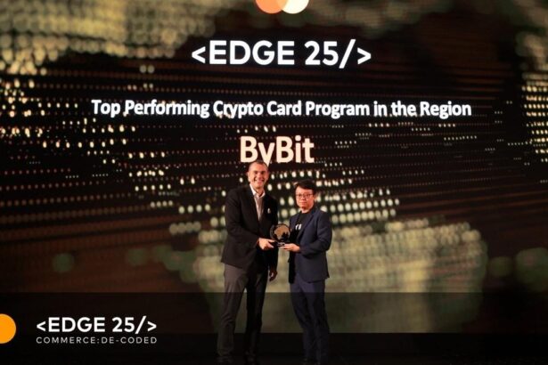 Bybit Card Honored as "the Best Performing Crypto Card" by Mastercard at EDGE 2026