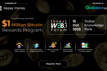 Bepay money to Launch $1 Million Bitcoin Rewards Program at Invest Web3 Forum Dubai 2026