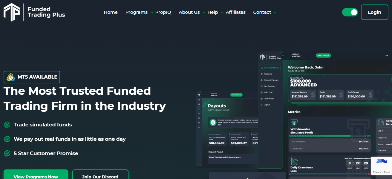 Funded Trading Plus