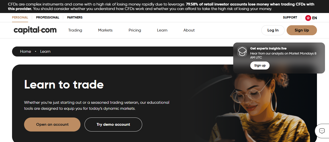 Capital.com Learn
