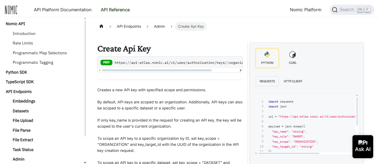 Nomics API