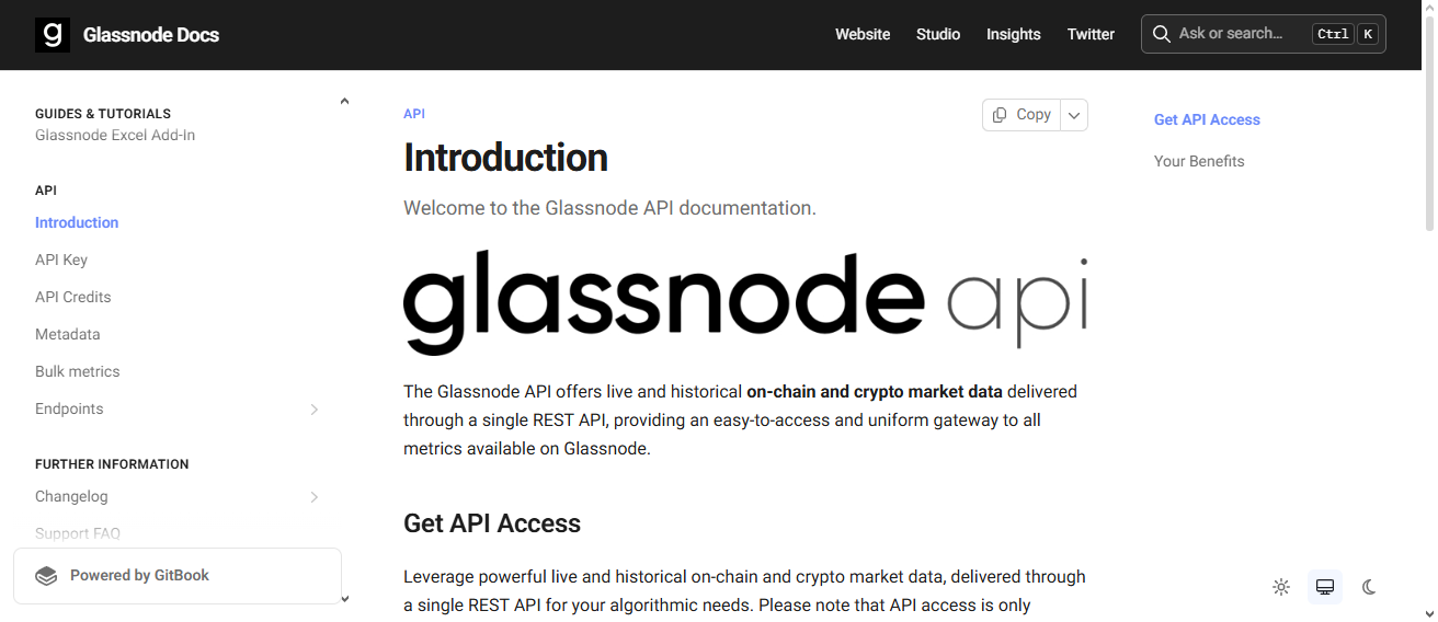 Glassnode API