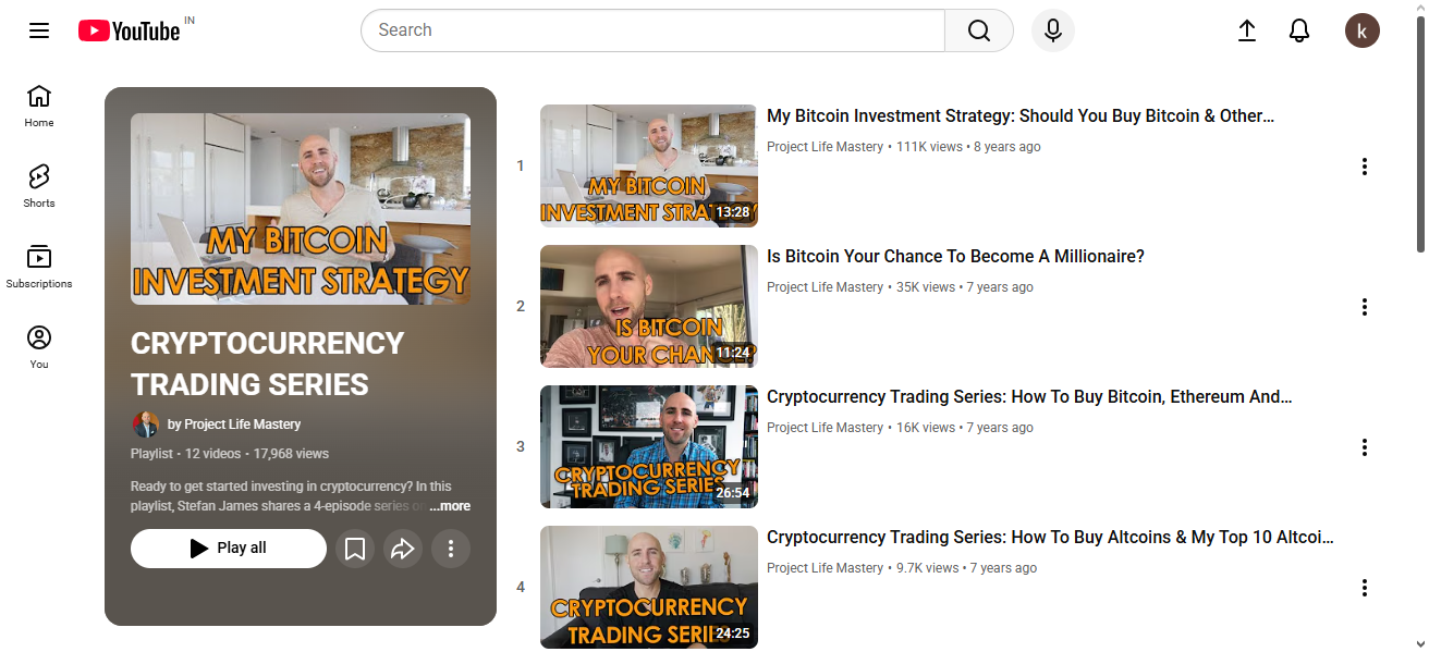 Cryptocurrency Trading Series