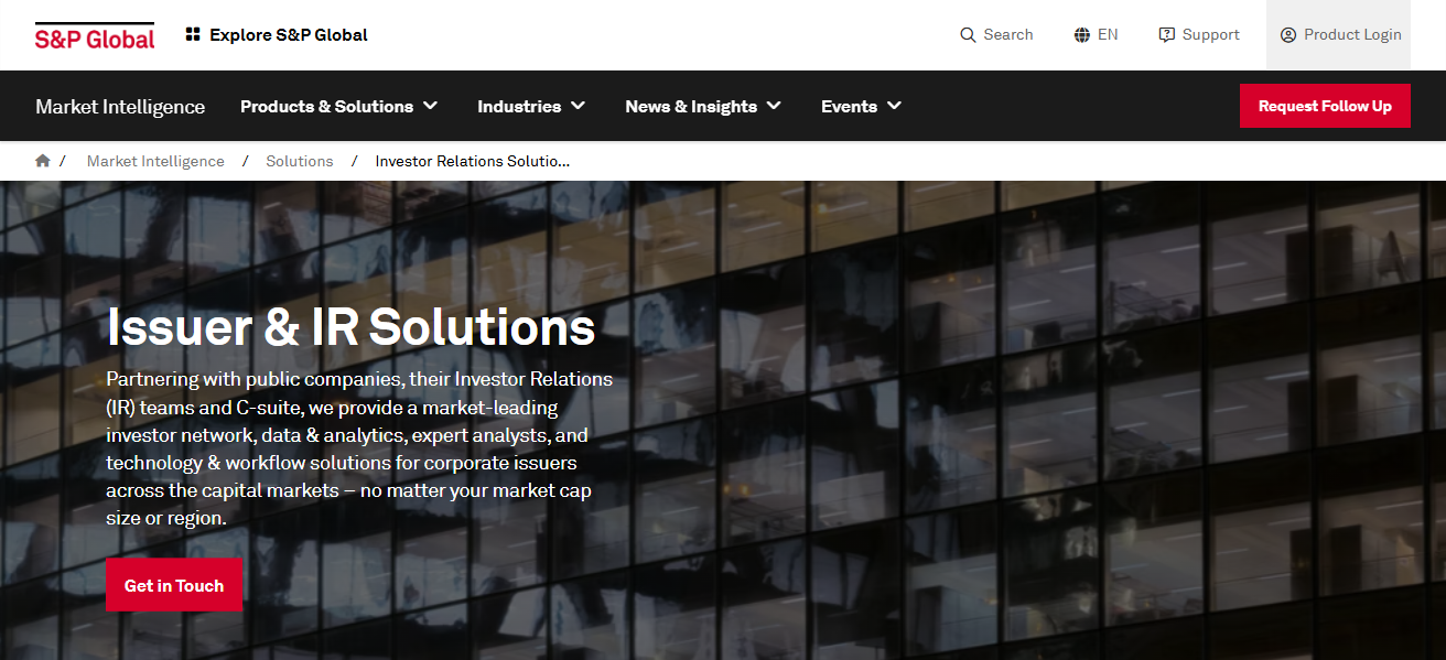 S&P Global IR Solutions