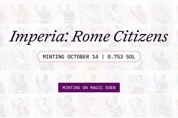 Rome Launches Its Genesis NFT Collection “Imperia” on Magic Eden Launchpad