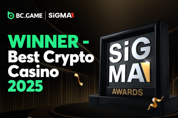 BC.GAME named Best Crypto Casino at SiGMA Central Europe Awards 2026