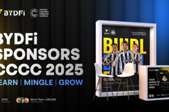 BYDFi Joins CCCC Lisbon 2025 as Sponsor, Empowering Creators and Web3 Education