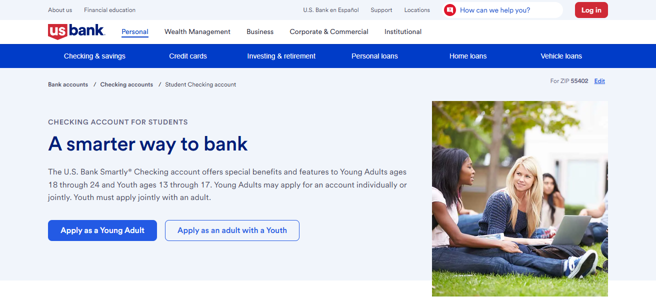 US Bank Student Checking
