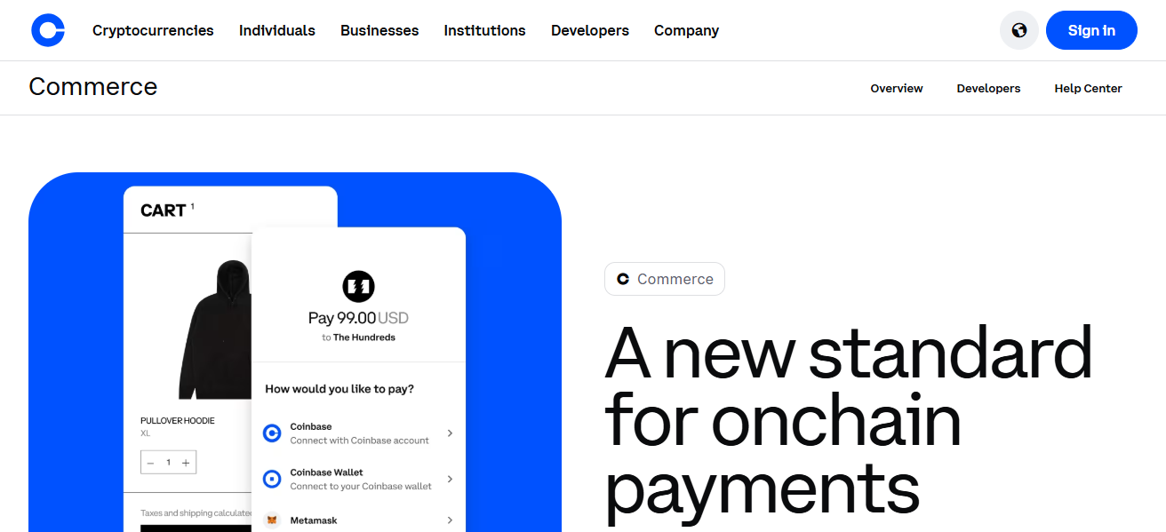 Coinbase Commerce