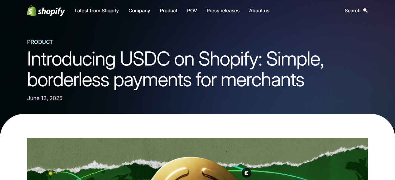 Shopify (Crypto Integration)