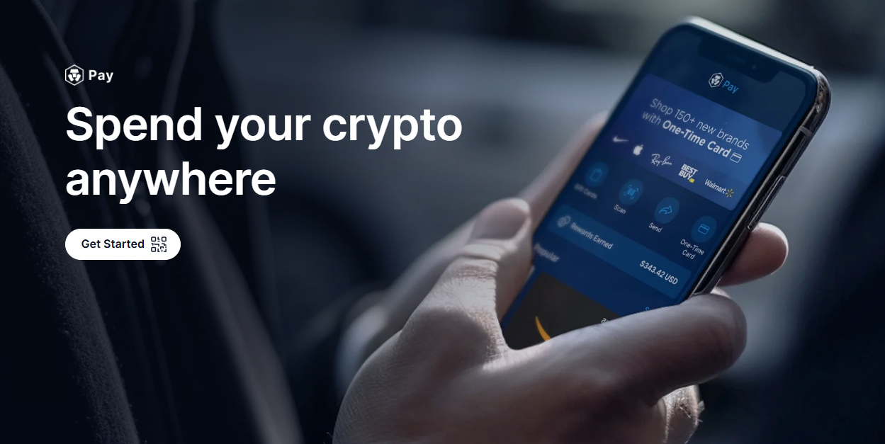 Global visitor crypto acceptance (via Crypto.com Pay)