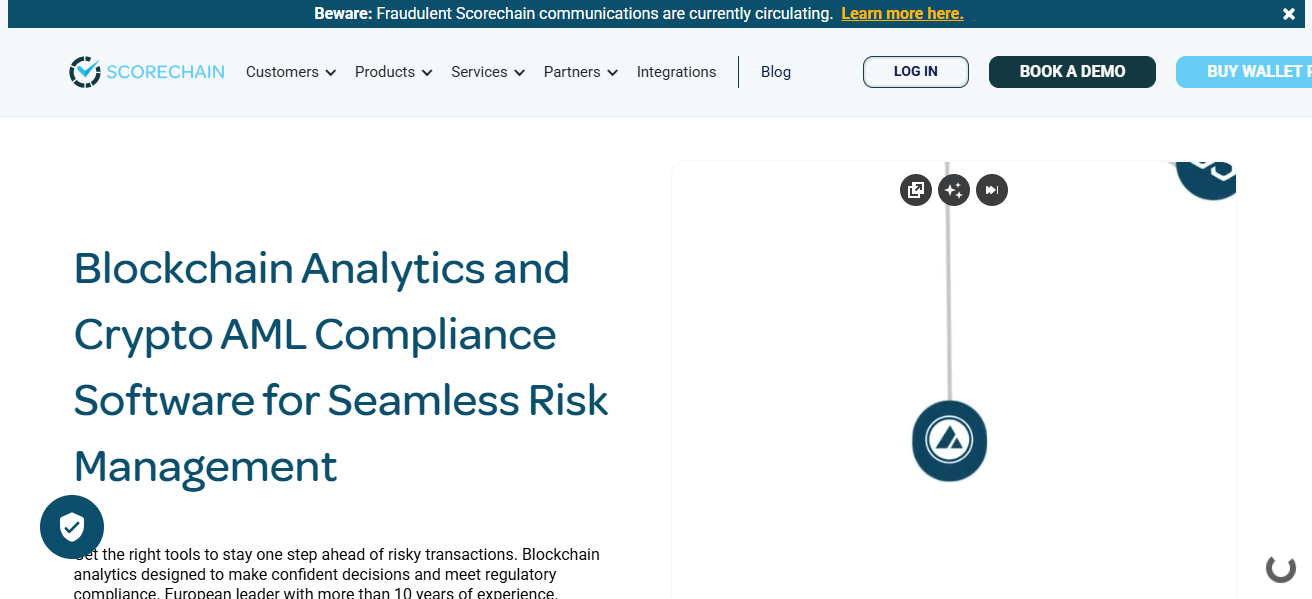 Scorechain Risk Manager