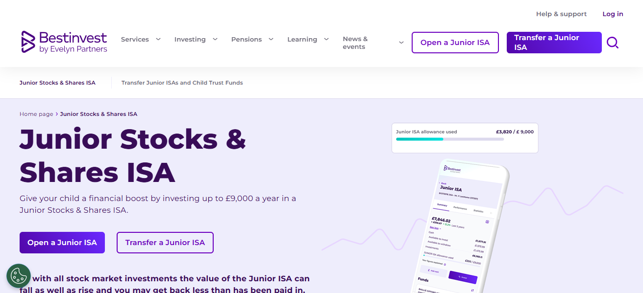 Bestinvest Junior ISA