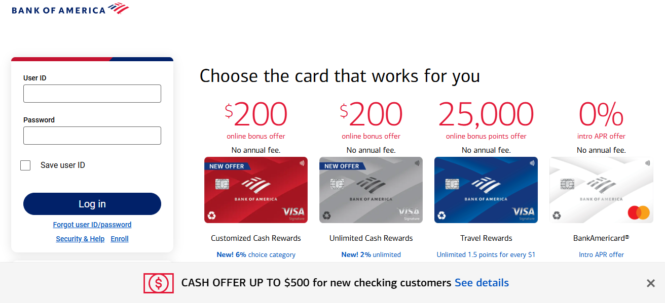 Bank of America (USA