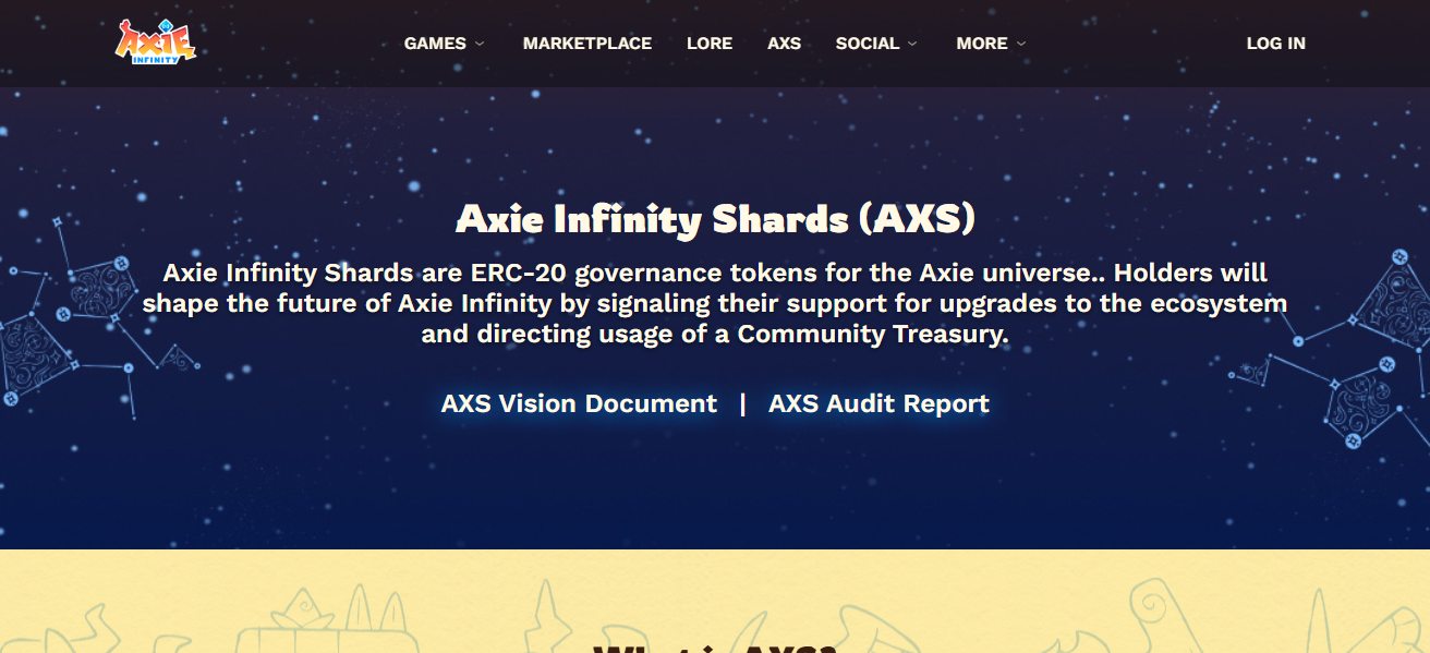 Axie Infinity (AXS)