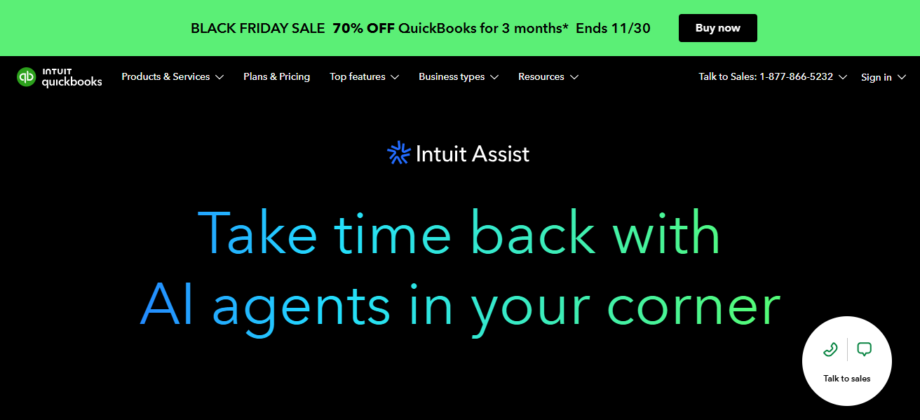 QuickBooks Self-Employed + AI Assistant