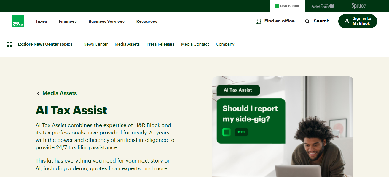 H&R Block AI Tax Assist