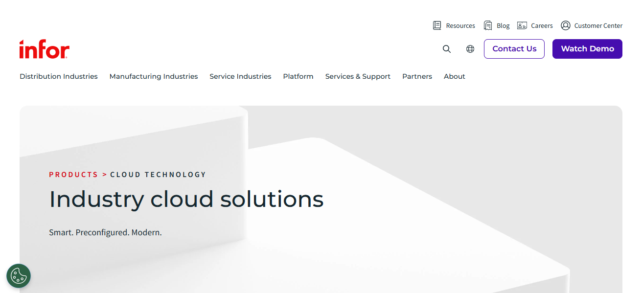 Infor CloudSuite