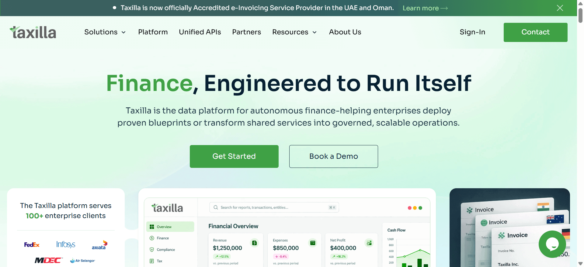 Taxilla is a platform dedicated to FP&A and financial planning