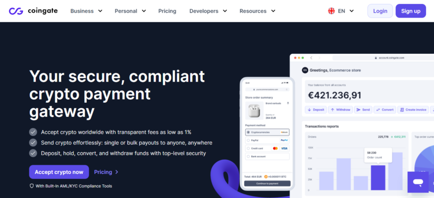 10 Best CoinGate Alternatives In The UK 2026: Top Crypto Gateways