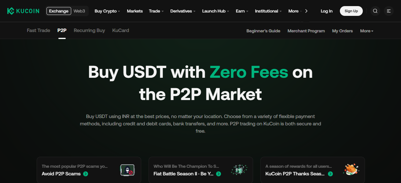 KuCoin P2P