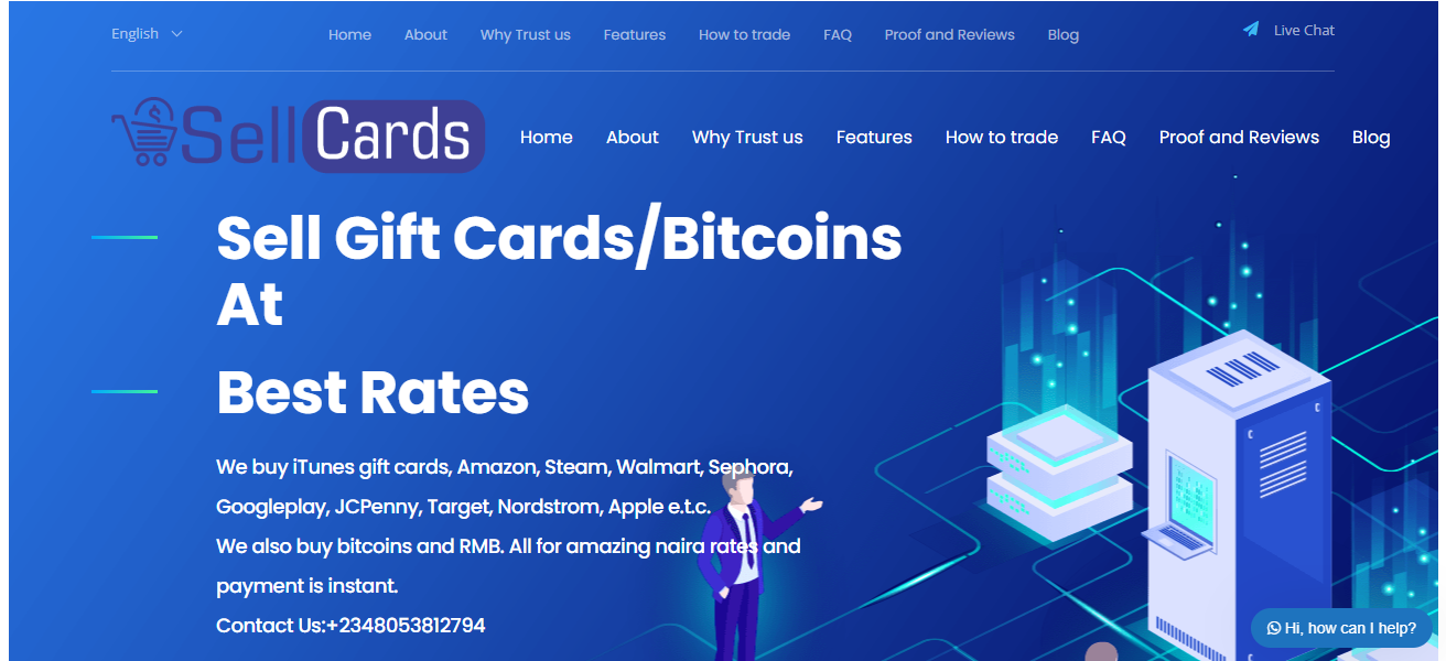 SellCardBTC