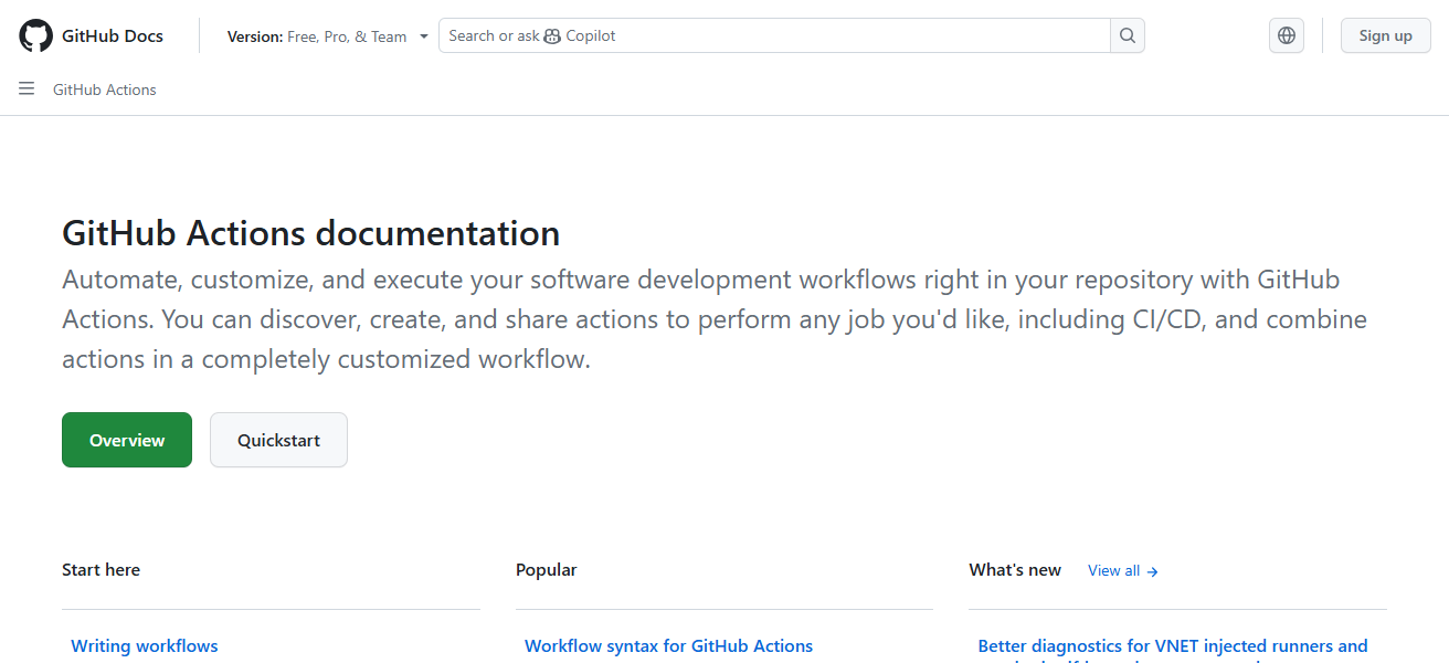 GitHub Actions