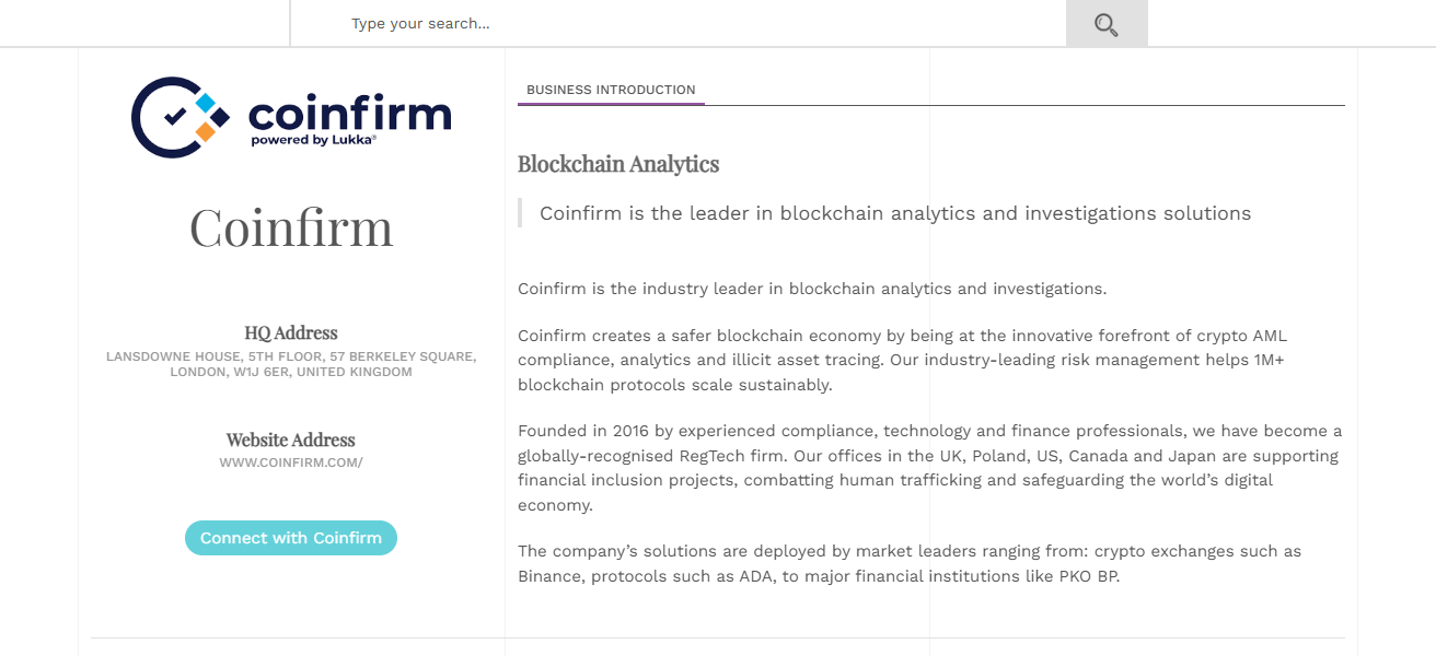 Coinfirm