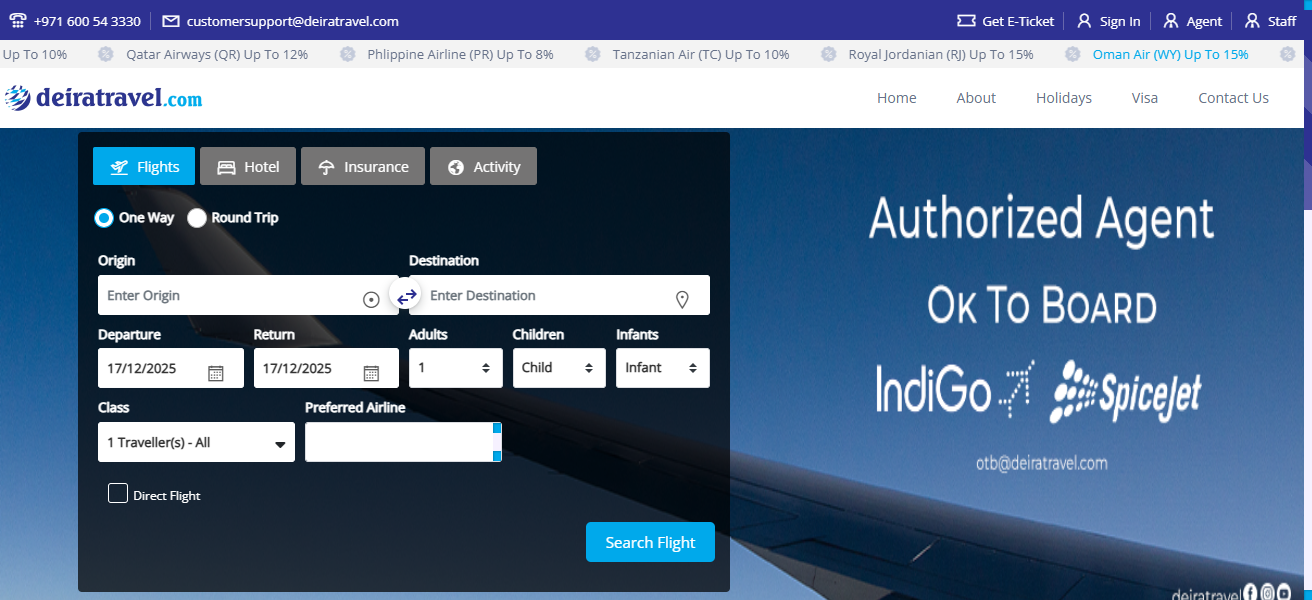 Deira Travel & Tourist Agency