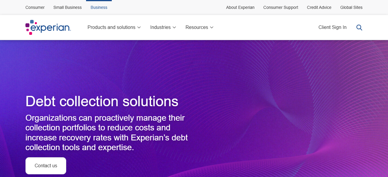 Experian Debt Collection