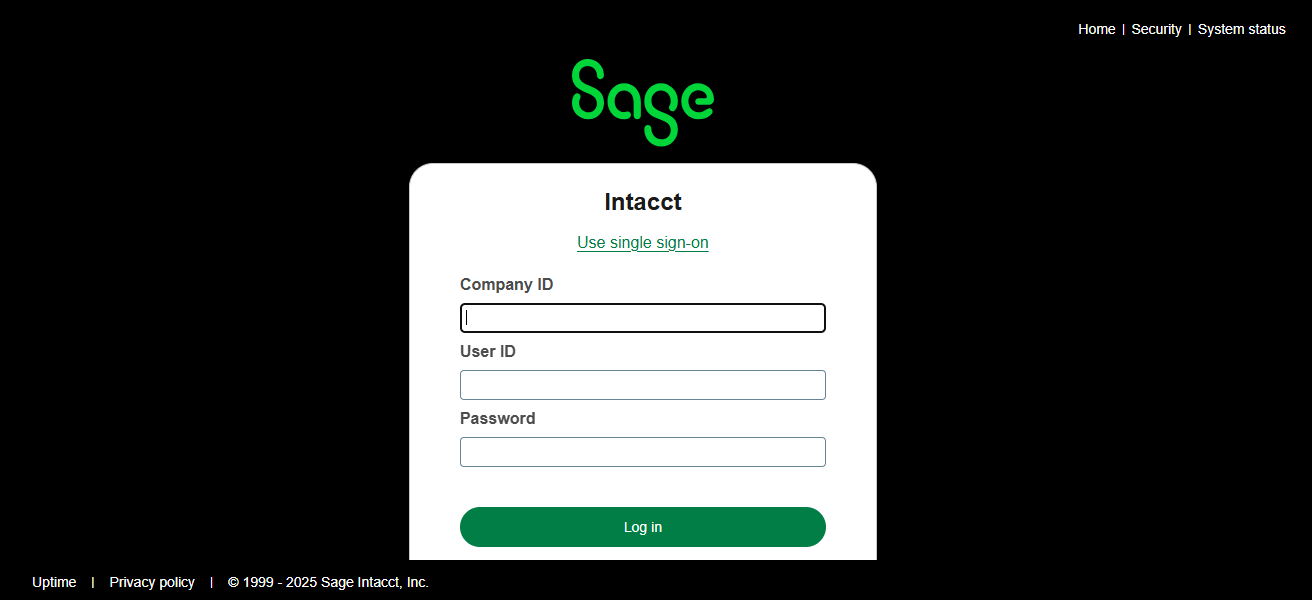 Intacct (Sage)