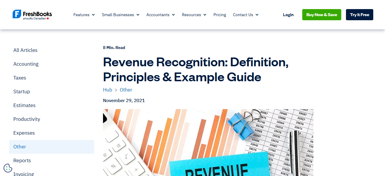 FreshBooks Revenue Recognition