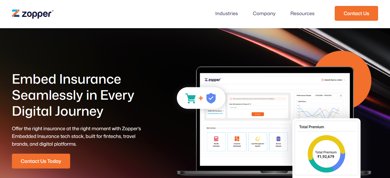 Zopper Embedded Insurance
