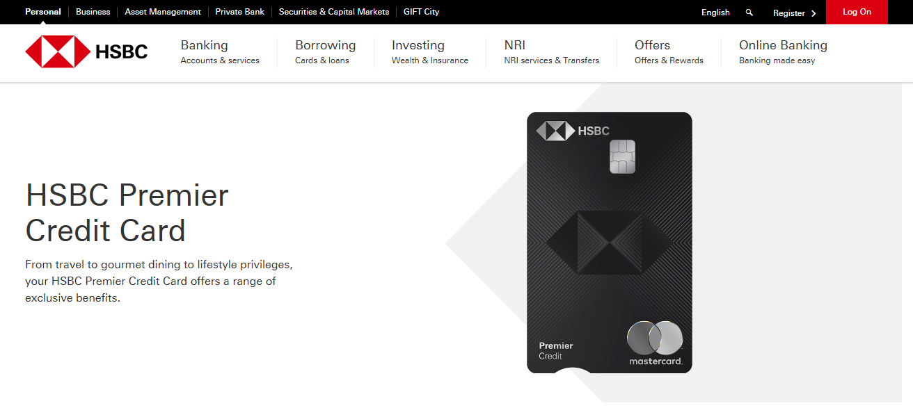 HSBC Premier World Elite Mastercard