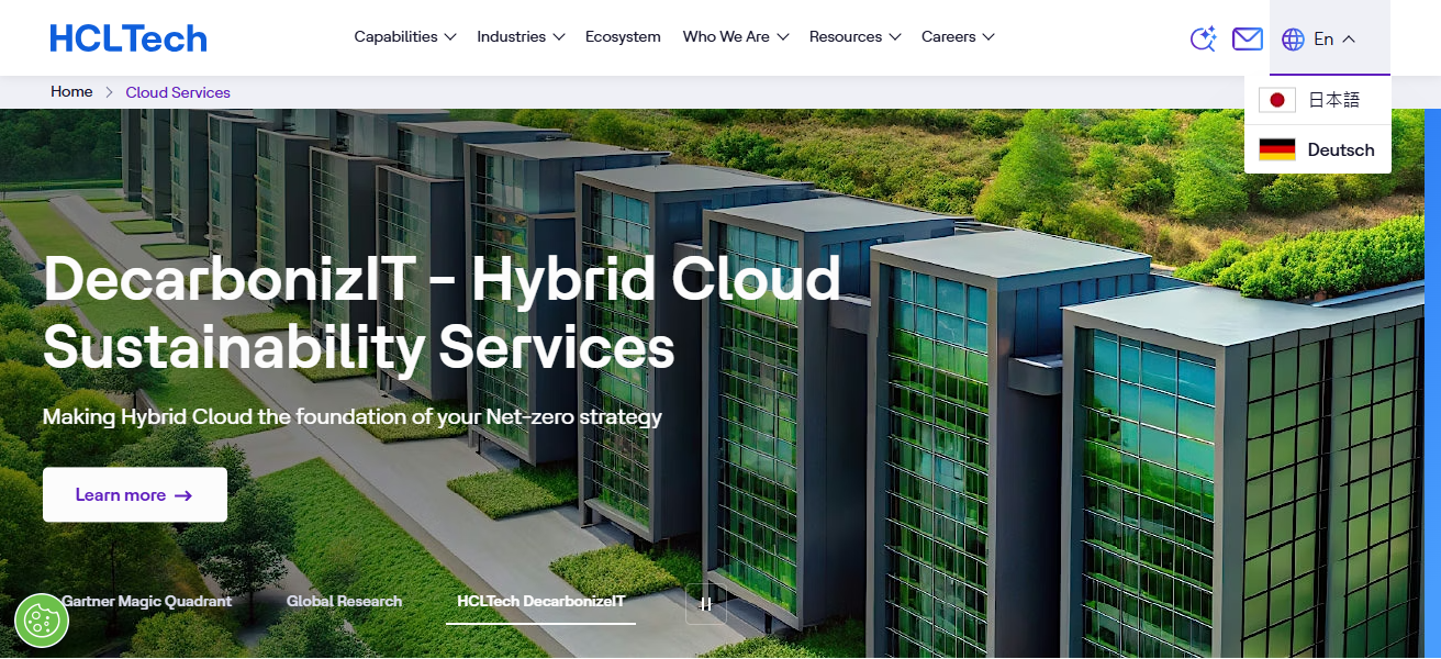 HCLTech Cloud Services