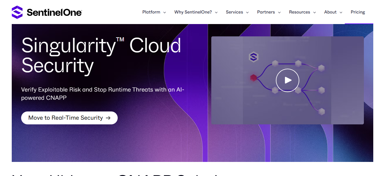 SentinelOne Singularity Cloud