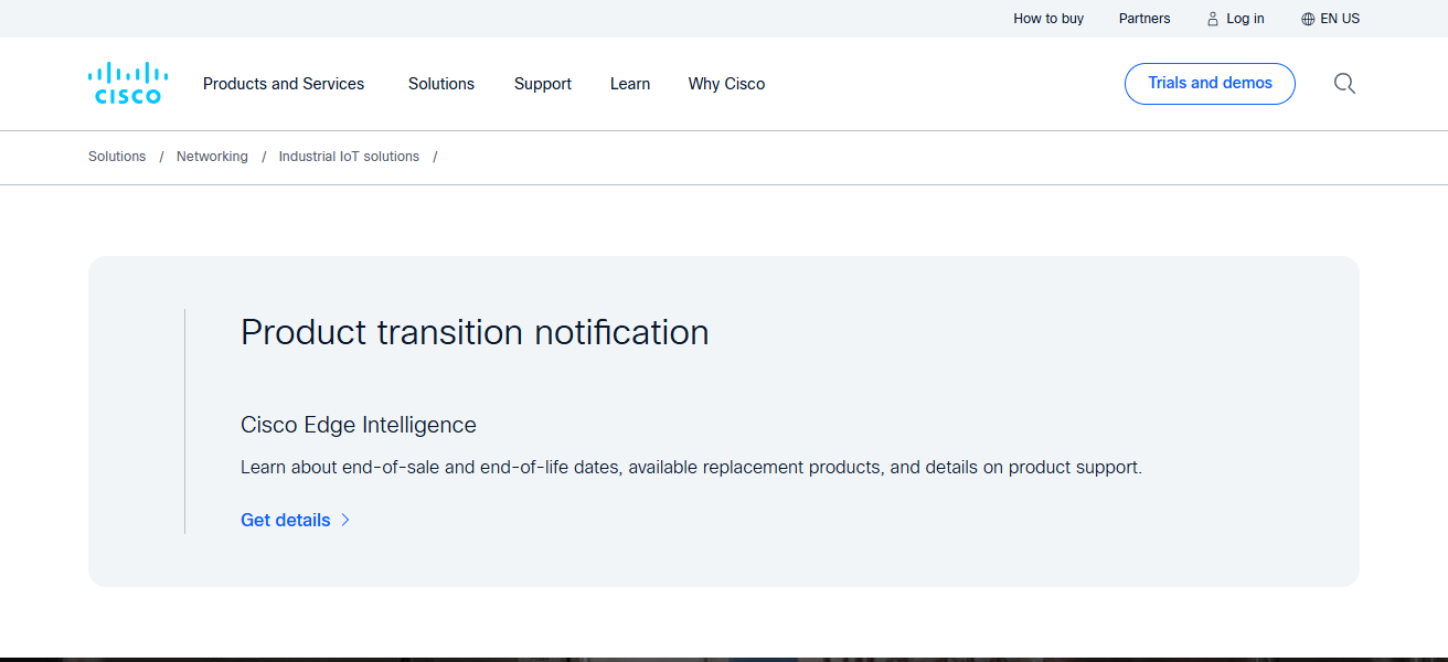 Cisco Edge Intelligence