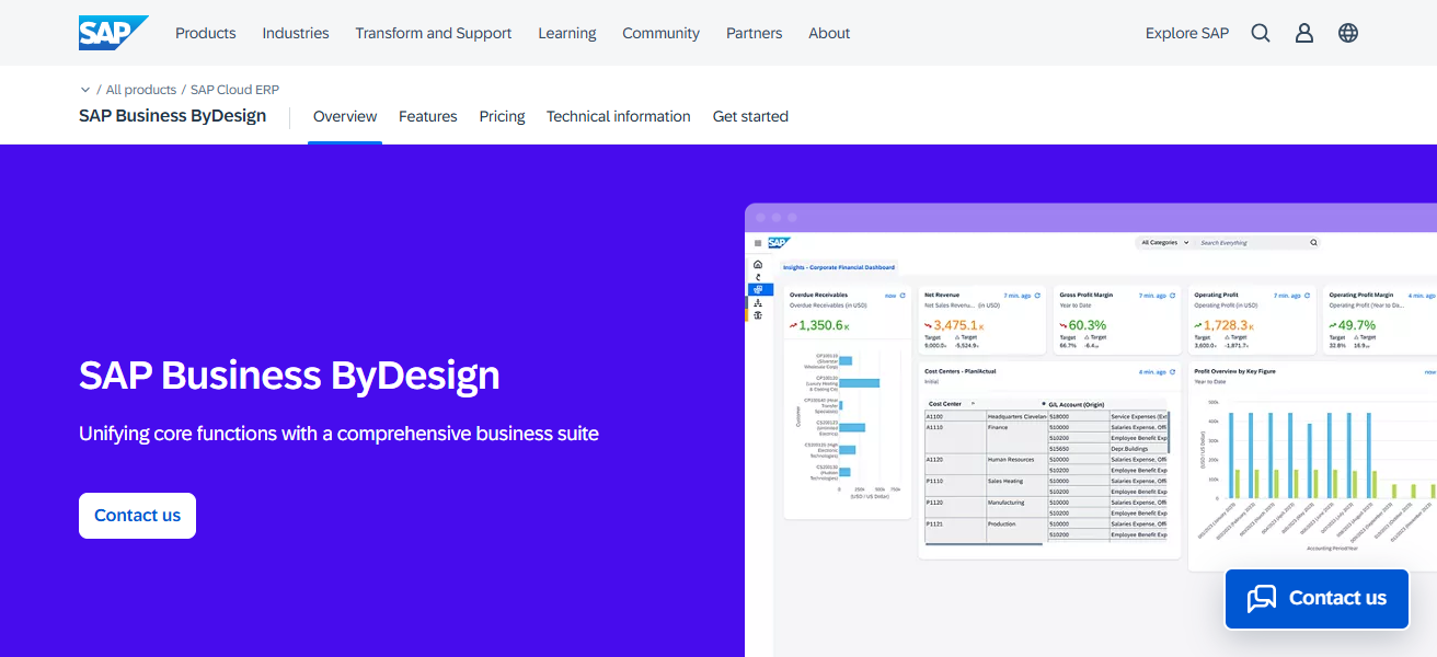 SAP Business ByDesign