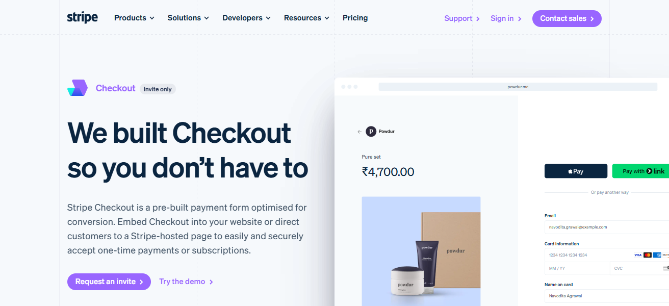 Stripe Checkout