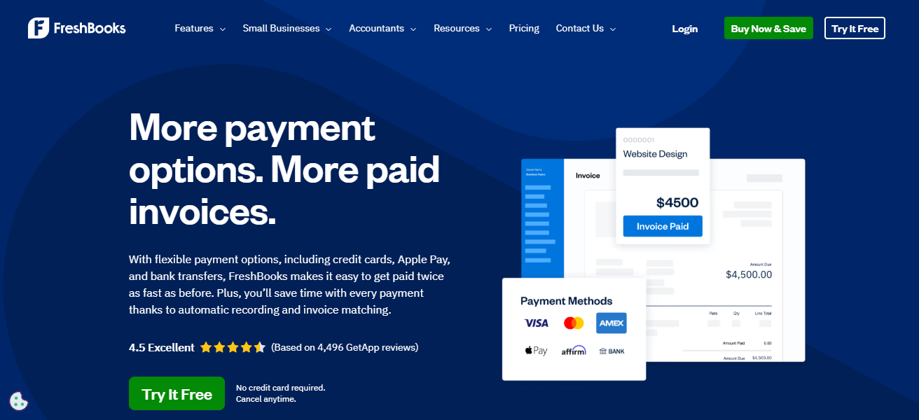 FreshBooks Payments
