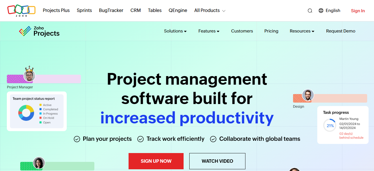 Zoho Projects